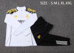 Real Madrid White Half-Zip Jacket with Shoulder Print - 图片 2