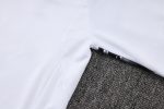 Real Madrid White Half-Zip Jacket with Shoulder Print - 图片 3
