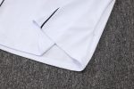 Real Madrid White Half-Zip Jacket with Shoulder Print - 图片 4