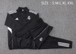 Real Madrid 25/26 Black Windbreaker - 图片 2