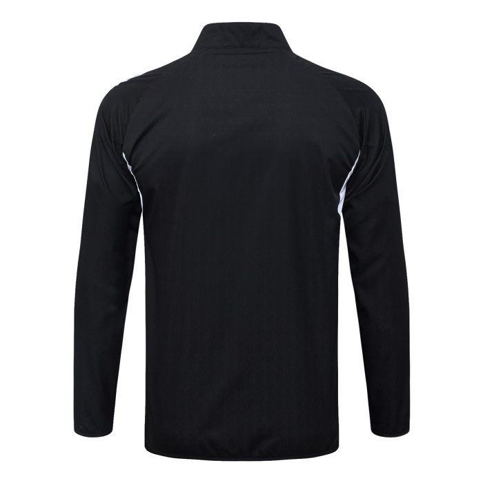 Real Madrid 25/26 Black Windbreaker - 图片 8