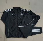 Real Madrid 25/26 Black Windbreaker - 图片 9