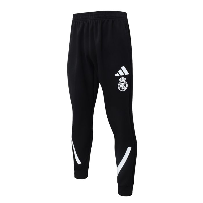 Real Madrid Black Long Zip Jacket with Hood - 图片 7