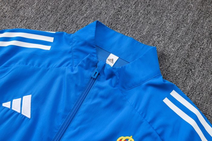 Real Madrid 25/26 Blue Windbreaker - 图片 6