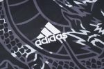 Real Madrid 23-24 Black Ink Splatter Short Sleeve Training Set with Capri Pants (Chinese Dragon) - 图片 5