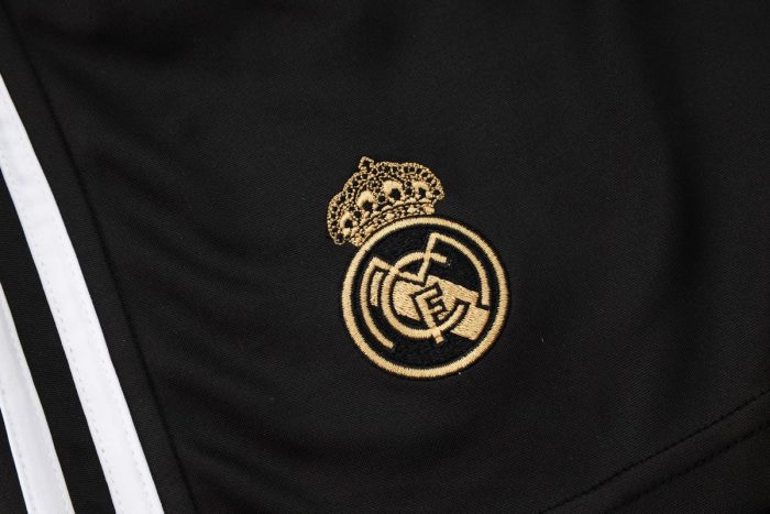 Real Madrid 23-24 White Ink Splatter Vest with 5-Point Shorts (Chinese Dragon) - 图片 3