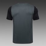 Real Madrid 23-24 Dark Green Short Sleeve Training Set with 3/4 Pants - 图片 8