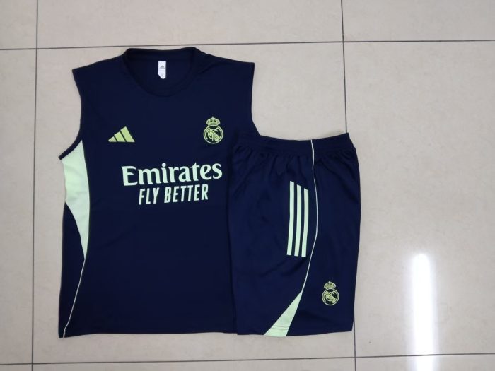 Real Madrid 2025/26 Vest Blue - 图片 9
