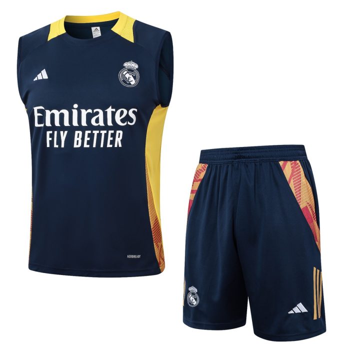 Real Madrid 24-25 Vest in Royal Blue - 图片 8