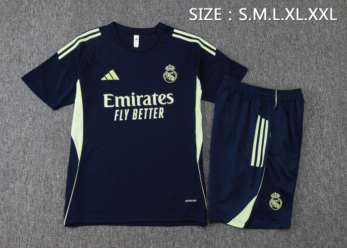 Real Madrid 25/26 Short Sleeve Training Shirt in Sky Blue - 图片 2