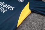Real Madrid 23-24 Half Zip Jacket Royal Blue - 图片 5