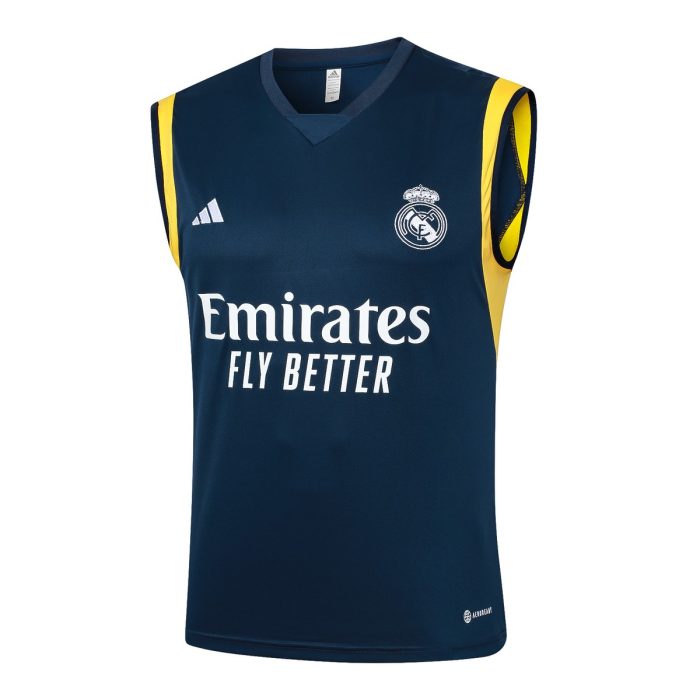Real Madrid 23-24 Blue Vest - 图片 8