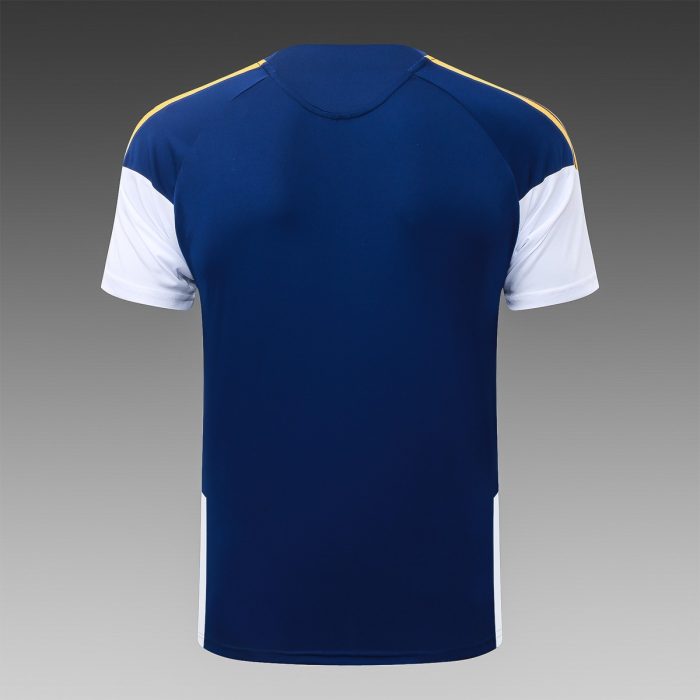Real Madrid Short Sleeve Training Suit - Blue - 图片 8