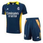 Real Madrid 24-25 Short Sleeve Training Suit in Royal Blue - 图片 8