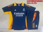Real Madrid 24-25 Short Sleeve Training Suit in Royal Blue - 图片 9