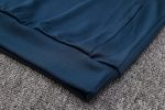 Real Madrid 23-24 Half-Zip Jacket Navy Blue - 图片 5