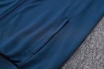 Real Madrid 23-24 Long Zip Jacket in Royal Blue - 图片 6