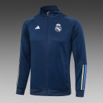 Real Madrid 23-24 Long Zip Jacket in Royal Blue - 图片 9