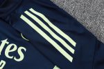 Real Madrid Semi-Zip Jacket in Cyan - 图片 5