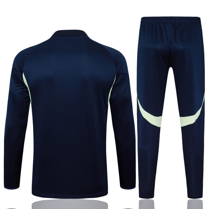 Real Madrid Semi-Zip Jacket in Cyan - 图片 7
