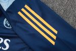 Real Madrid 24/25 Semi-Zip Jacket Navy Blue - 图片 5