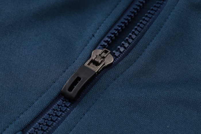 Real Madrid 23-24 Half-Zip Hoodie Navy Blue - 图片 8