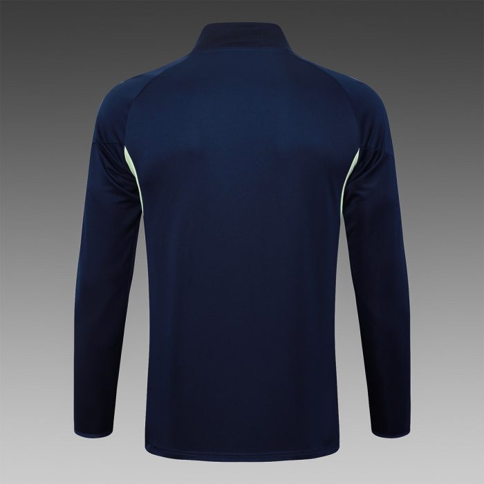 Real Madrid 2025/26 Long Zipper Jacket in Cyan - 图片 7
