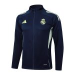 Real Madrid 2025/26 Long Zipper Jacket in Cyan - 图片 8