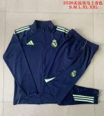 Real Madrid 2025/26 Long Zipper Jacket in Cyan - 图片 9