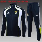 Real Madrid Retro Edition Children's Long Sleeve Jersey - Light Blue (White Trim) - 图片 2