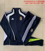 Real Madrid Retro Edition Children's Long Sleeve Jersey - Light Blue (White Trim) - 图片 3
