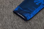Real Madrid 24/25 Long Zipper Jacket in Royal Blue (Spray Ink Dragon) - 图片 5