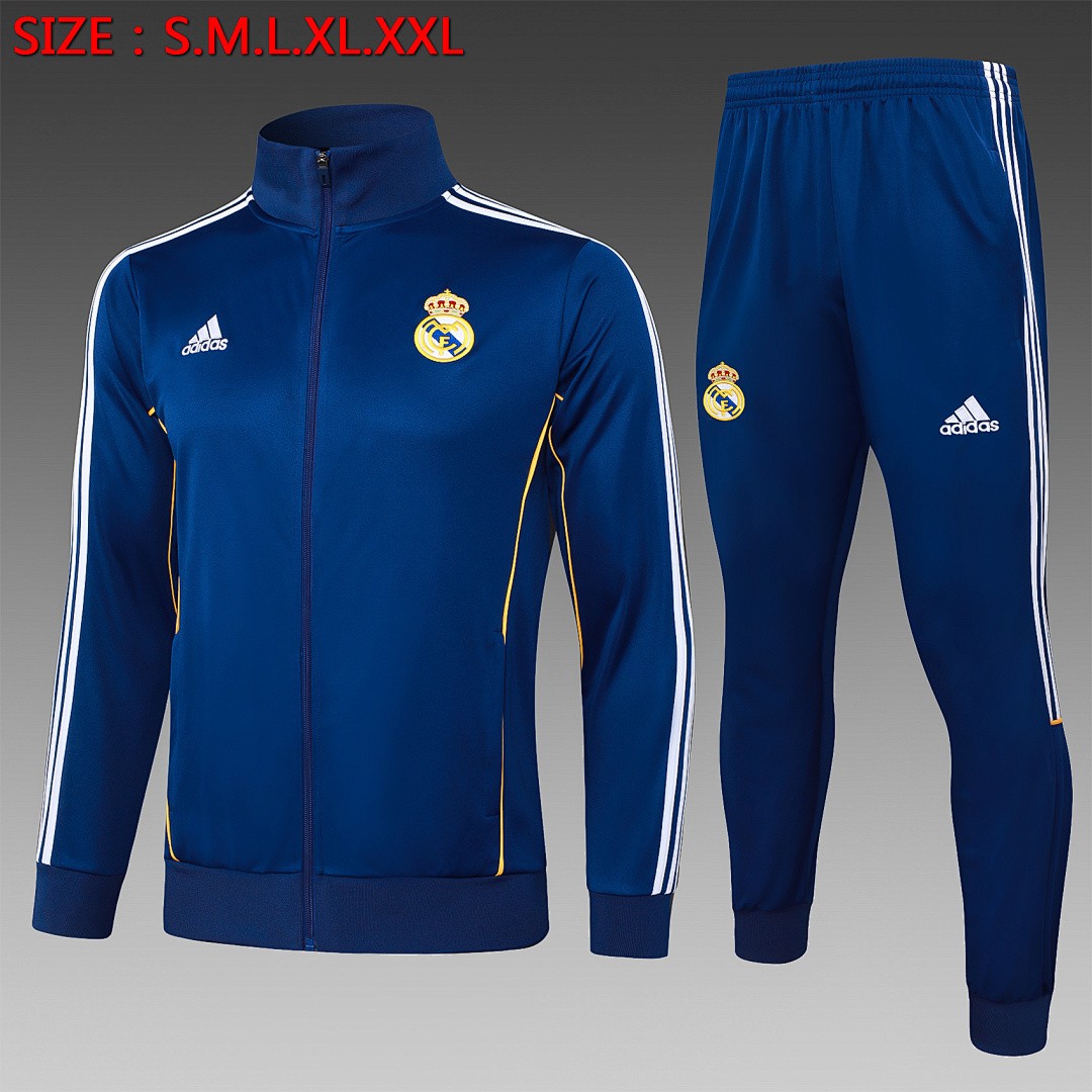 JER-5533_1 Real Madrid Retro Edition Blue - 图片 1