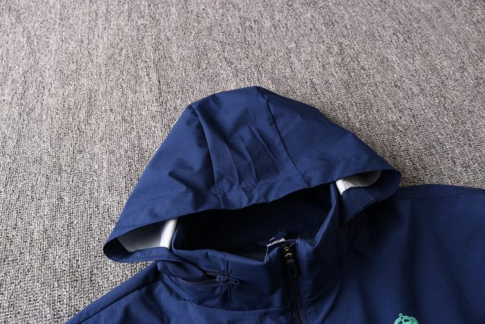 Real Madrid 19-20 Navy Blue Windbreaker S~2XL - 图片 4