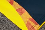 Real Madrid 24-25 Semi-Zip Jacket Blue (Yellow Collar) - 图片 4