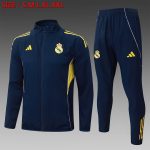 Real Madrid 25/26 Navy Blue Windbreaker