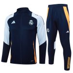 Real Madrid 24/25 Light Blue Long Zip Jacket - 图片 8