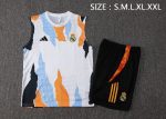 Real Madrid 24/25 Vest Blue Yellow White Splatter - 图片 2