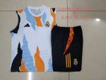 Real Madrid 24/25 Vest Blue Yellow White Splatter - 图片 9