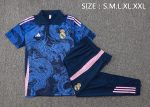 Real Madrid 24/25 Polo Shirt Blue - 图片 2