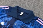 Real Madrid 24/25 Polo Shirt Blue - 图片 6