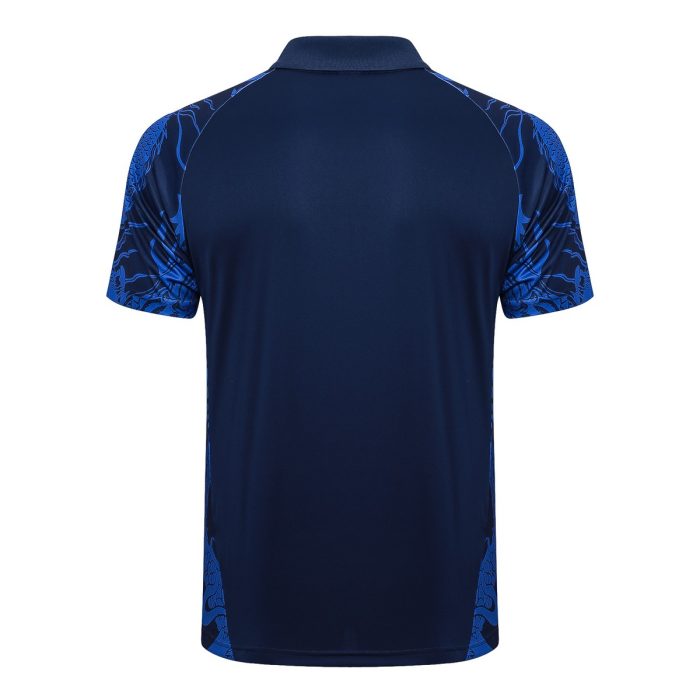 Real Madrid 24/25 Polo Shirt Blue - 图片 7