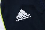Real Madrid Retro Edition Half-Zip Jacket in White and Blue - 图片 6