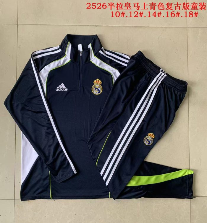 Real Madrid Retro Edition (White) Kids - 图片 3