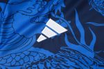 Real Madrid 24-25 Short Sleeve Training Suit Blue - 图片 6