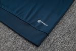 Real Madrid 23-24 Round Neck Long Sleeve Training Top in Royal Blue - 图片 4