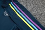 Real Madrid 23-24 Round Neck Long Sleeve Training Top in Royal Blue - 图片 5