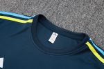 Real Madrid 23-24 Round Neck Long Sleeve Training Top in Royal Blue - 图片 6