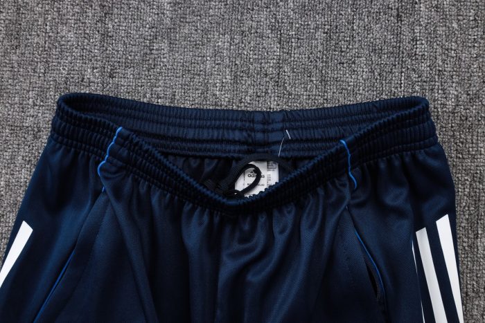 Real Madrid Short Sleeve Training Suit - Blue (White Trim) - 图片 4