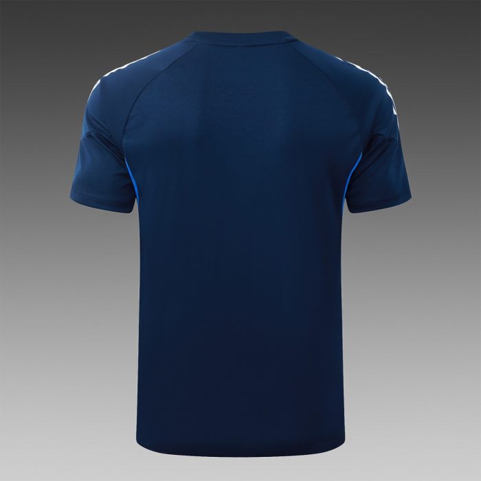 Real Madrid Short Sleeve Training Suit - Blue (White Trim) - 图片 8